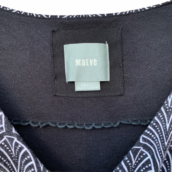 Anthropologie Maeve V-Neck Midi Dress - Picture 7 of 13